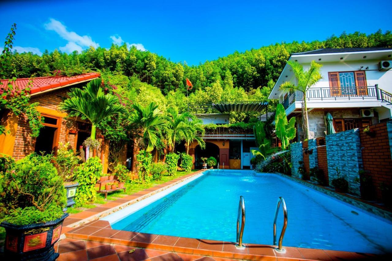 Hillside View Bungalow Homestay Фонг Нха Екстериор снимка